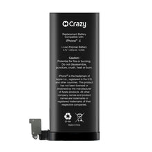 Load image into Gallery viewer, iPhone 4 Replacement Battery 1420mAh