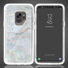 Load image into Gallery viewer, Samsung Galaxy S9 Plus Marble Hybrid Armor Case