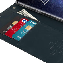 Load image into Gallery viewer, Mercury Blue Moon Diary Cover for Samsung Galaxy J5 (2017) / J5 Pro