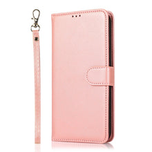 Load image into Gallery viewer, Magnetic Split PU Leather Flip Wallet Cover Case for iPhone 11