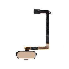 Load image into Gallery viewer, Home Button With Flex Cable For Samsung Galaxy S6 G920F - Gold