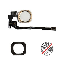 Load image into Gallery viewer, Home Button Flex Cable with Bracket for iPhone 5S / SE - Black