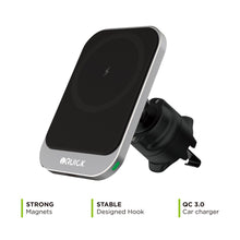 Load image into Gallery viewer, iQuick iMG1 Magnetic Pad Air-vent Car Mount 15W