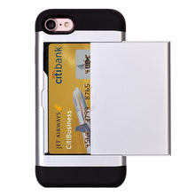 Load image into Gallery viewer, iPhone 7 / 8 Slim Armor Card Slide Case