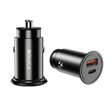 Load image into Gallery viewer, iQuick CQ2 38W Fast Car Charging USB-A & USB-C Ports
