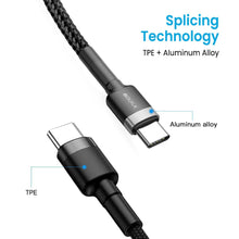 Load image into Gallery viewer, iQuick Braided USB-C to USB-C Fast Charging Cable 3M