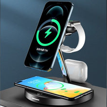 Load image into Gallery viewer, iQUICK Multi-Functions Wireless Charger With LED Ambient Light