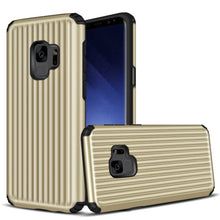 Load image into Gallery viewer, Samsung Galaxy S9 Metal Luggage Style Case