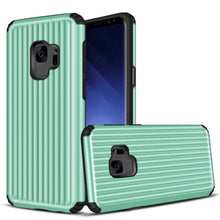 Load image into Gallery viewer, Samsung Galaxy S9 Plus Metal Luggage Style Case