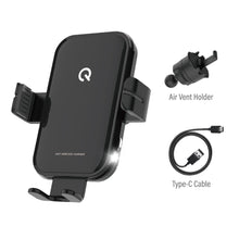 Load image into Gallery viewer, iQuick M5 15W Wireless Charging Touch Switch Auto-scaling Car Holder