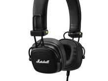 Load image into Gallery viewer, Marshall Major III Wired On-Ear Headphones - Black