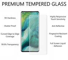 Load image into Gallery viewer, OPPO Find X5 PRO UV Glue Tempered Glass Screen Protector - Nano Optics