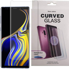 Load image into Gallery viewer, Samsung Galaxy Note 9 UV GLUE Screen Protector Tempered Glass Nano Optics