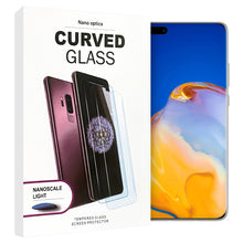 Load image into Gallery viewer, Huawei P40 Pro UV Glue Screen Protector Curved Tempered Glass Nano Optics