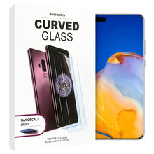 Load image into Gallery viewer, Huawei P50 Pro UV Glue Screen Protector Curved Tempered Glass Nano Optics