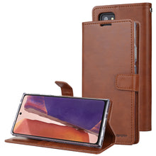 Load image into Gallery viewer, Samsung Galaxy Note 20 Mercury Goospery Blue Moon Diary Case