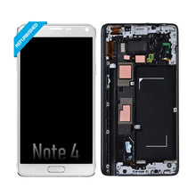 Load image into Gallery viewer, Samsung Galaxy Note 4 OLED Screen Digitizer with Frame (Refurbished) N910F - White