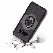 Load image into Gallery viewer, Samsung Galaxy Note 9 Magnetic Ring Holder Kickstand Case