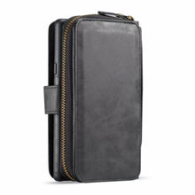 Load image into Gallery viewer, Samsung Galaxy Note 9 BRG Leather Purse 12 Card-Slot Detachable Case
