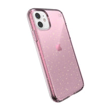 Load image into Gallery viewer, iPhone 11 Speck Presidio Clear + Glitter Case