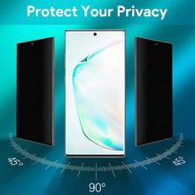 Load image into Gallery viewer, Samsung Galaxy Note 10 Plus Anti-Spy Privacy Tempered Glass Screen Protector