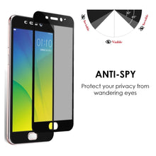 Load image into Gallery viewer, OPPO R9s PRIVACY Screen Protector Anti-Spy Tempered Glass