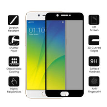 Load image into Gallery viewer, OPPO R9s PRIVACY Screen Protector Anti-Spy Tempered Glass