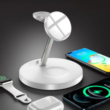 Load image into Gallery viewer, iQUICK Multi-Functions Wireless Charger With LED Ambient Light