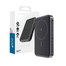 Load image into Gallery viewer, iQuick Magnetic Wireless Charging Power Bank 5000mAh 15W - Black