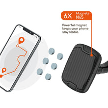 Load image into Gallery viewer, REDEFINE Magnetic Car Phone Mount Holder For Dashboard or Windshield