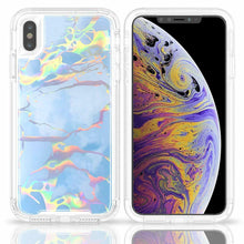 Load image into Gallery viewer, iPhone X / XS Marble Hybrid Armor Case