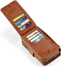 Load image into Gallery viewer, iPhone 13 / 13 Pro Max / Mini Leather Wallet Purse Card Holder Case