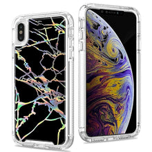 Load image into Gallery viewer, iPhone X / XS Marble Hybrid Armor Case