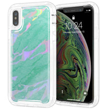 Load image into Gallery viewer, iPhone X / XS Marble Hybrid Armor Case