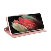 Load image into Gallery viewer, Samsung Galaxy S22 Ultra Hanman Mill Leather Cardholder Case