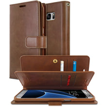Load image into Gallery viewer, Samsung Galaxy S7 Edge Mercury Goospery Mansoor Diary Wallet Case