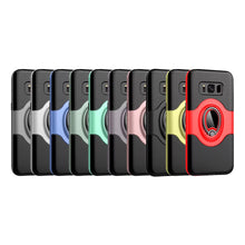 Load image into Gallery viewer, Samsung Galaxy S8 Plus Magnetic Ring Holder Kickstand Case