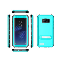 Load image into Gallery viewer, Samsung Galaxy S8 Shellbox Extreme Waterproof Dot Kickstand Case