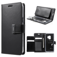 Load image into Gallery viewer, Samsung Galaxy S9 Mercury Goospery Rich Diary Case
