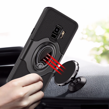 Load image into Gallery viewer, Samsung Galaxy S9 Magnetic Ring Holder Kickstand Case