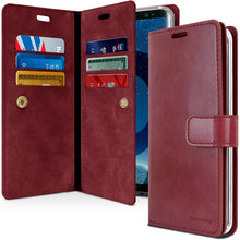 Load image into Gallery viewer, Samsung Galaxy S9 Mercury Goospery Mansoor Diary Wallet Case