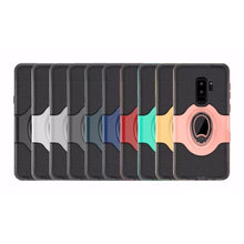 Load image into Gallery viewer, Samsung Galaxy S9 Plus Magnetic Ring Holder Kickstand Case