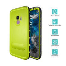Load image into Gallery viewer, Samsung Galaxy S9 Shellbox Extreme Waterproof Dot Kickstand Case