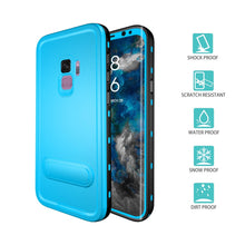 Load image into Gallery viewer, Samsung Galaxy S9 Shellbox Extreme Waterproof Dot Kickstand Case