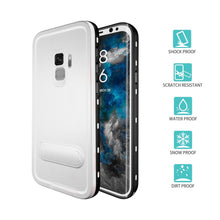 Load image into Gallery viewer, Samsung Galaxy S9 Shellbox Extreme Waterproof Dot Kickstand Case