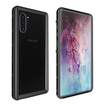 Load image into Gallery viewer, Samsung Galaxy Note 10 Plus Shellbox Extreme Waterproof Clear Dot Case