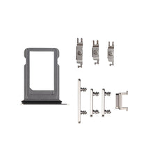 Load image into Gallery viewer, SIM Card Tray and Side Button for iPhone X - Black
