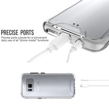 Load image into Gallery viewer, Samsung Galaxy S8 Clear Space Collection Military Grade Drop Protection Case