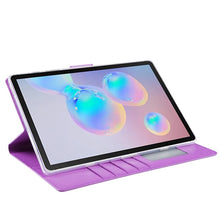 Load image into Gallery viewer, Samsung Galaxy Tab S8 Plus / S7 FE / S7 Plus (12.4") Hanman Leather Cardholder Case