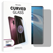 Load image into Gallery viewer, Vivo X50 Pro Privacy Screen Protector UV GLUE Tempered Glass Nano Optics